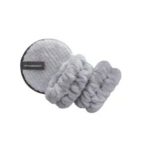 Skincult Cleansing Poof and Wrist Fluff Set